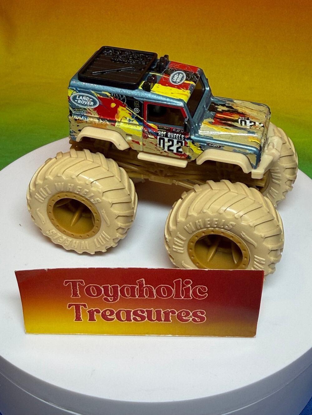 Hot Wheels Land Rover monster truck